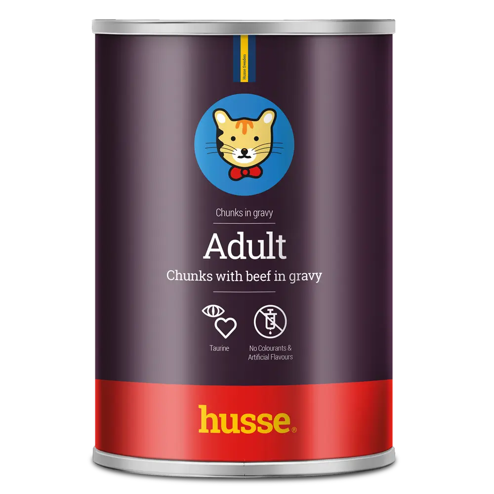 [15024] Boîte morceaux chat Adult (Bœuf) 415g  