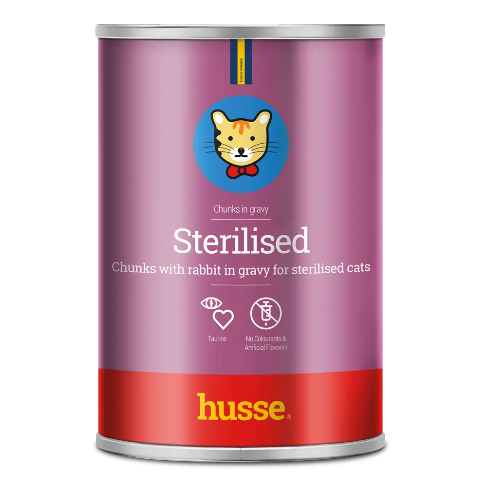 [15025] Boîte morceaux chat Sterilised (lièvre) 415g  