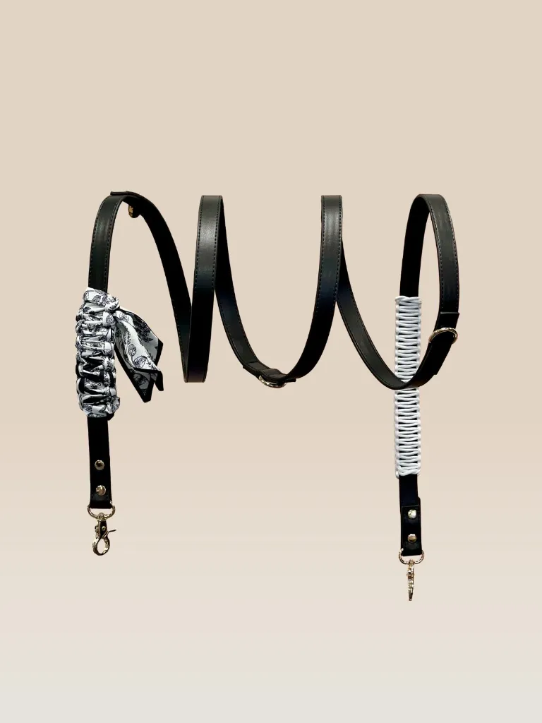 Laisse-Bandana Shadow - Noir